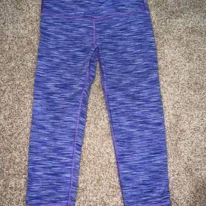 Ivivva heathered crop leggings